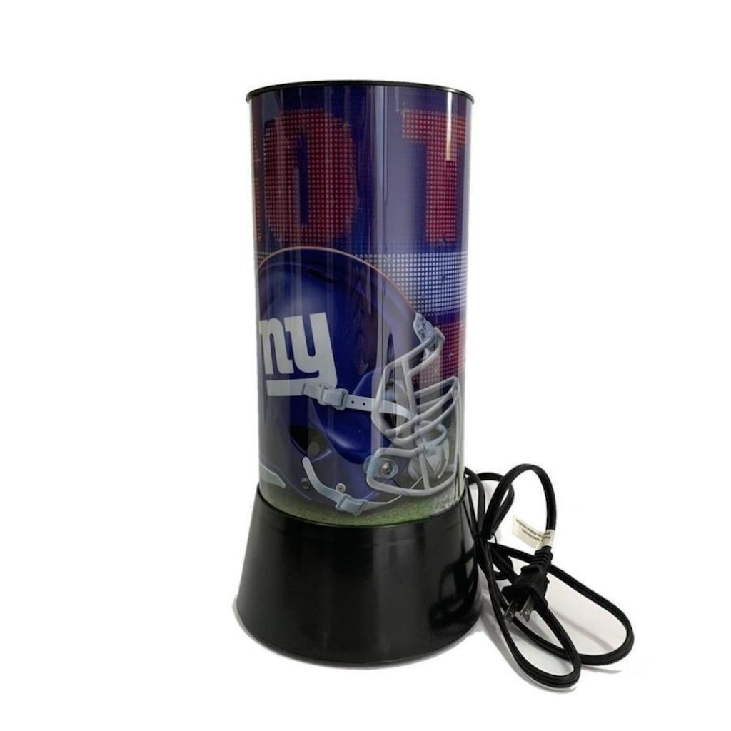 Luminária Rotativa NFL New York Giants 30cm - 120V