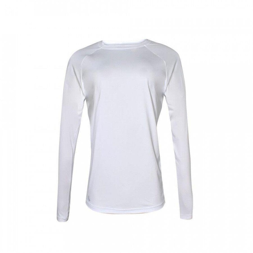 Camiseta Manga Longa Luasal Proteção UV  Lisa Casual - Feminina - Foto 1