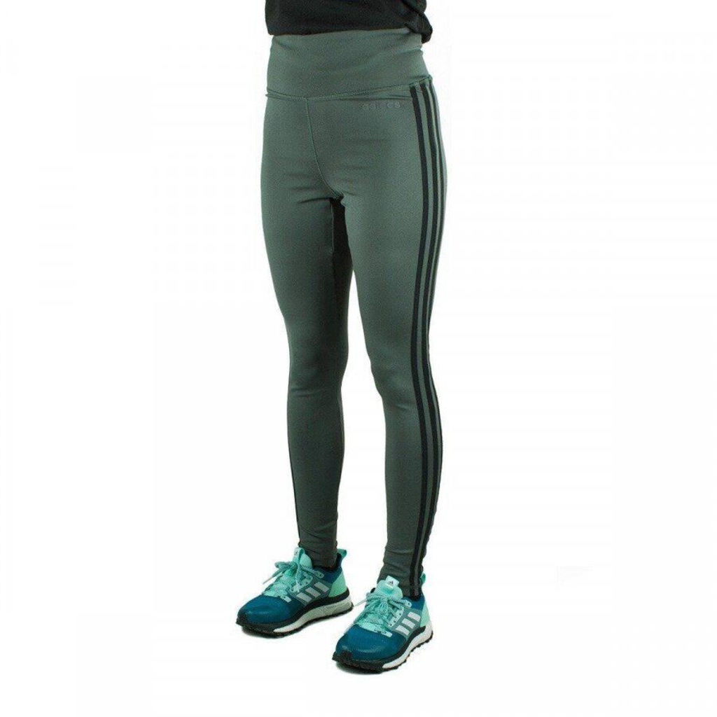 Calça Legging adidas D2M HR l - Feminina - Foto 1