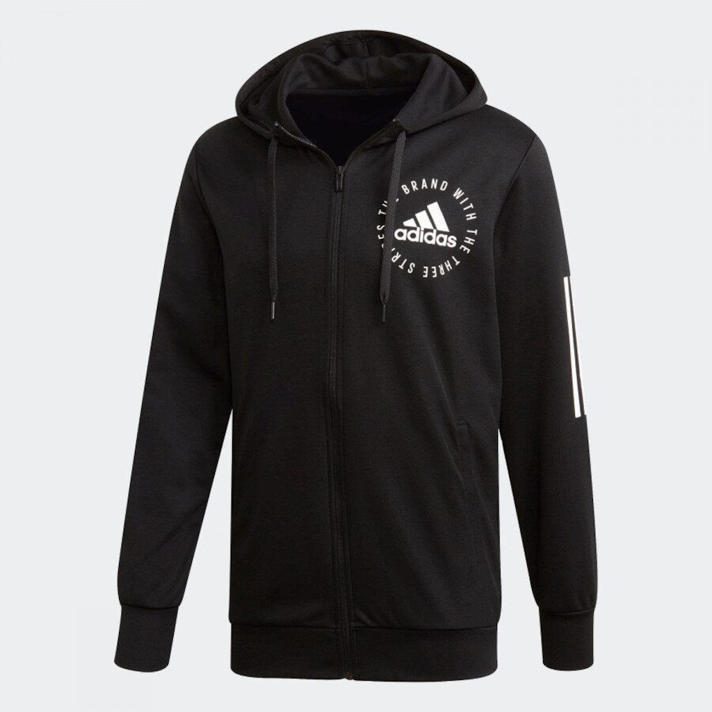 Jaqueta com Capuz adidas Sport ID - Masculina - Foto 1