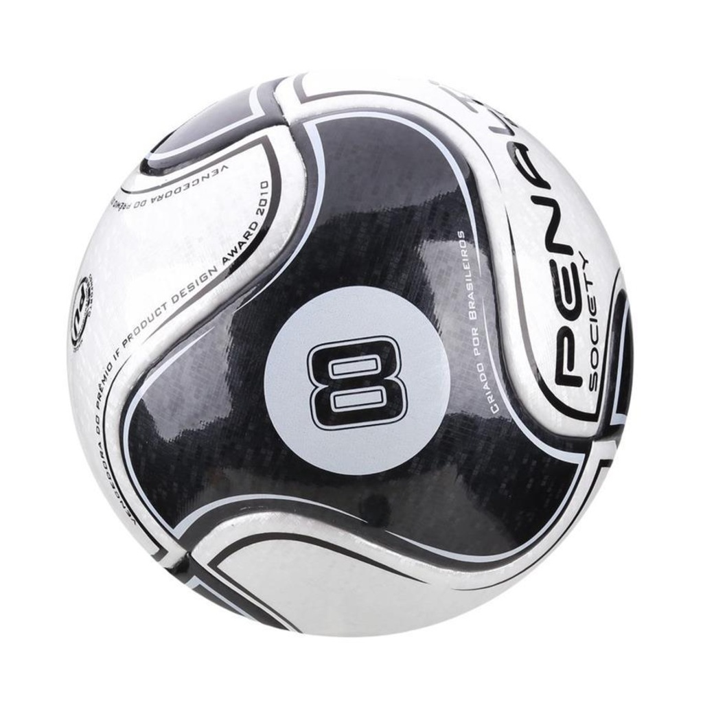 Bola de Futebol Society Penalty 8 IX 541550 - Foto 2
