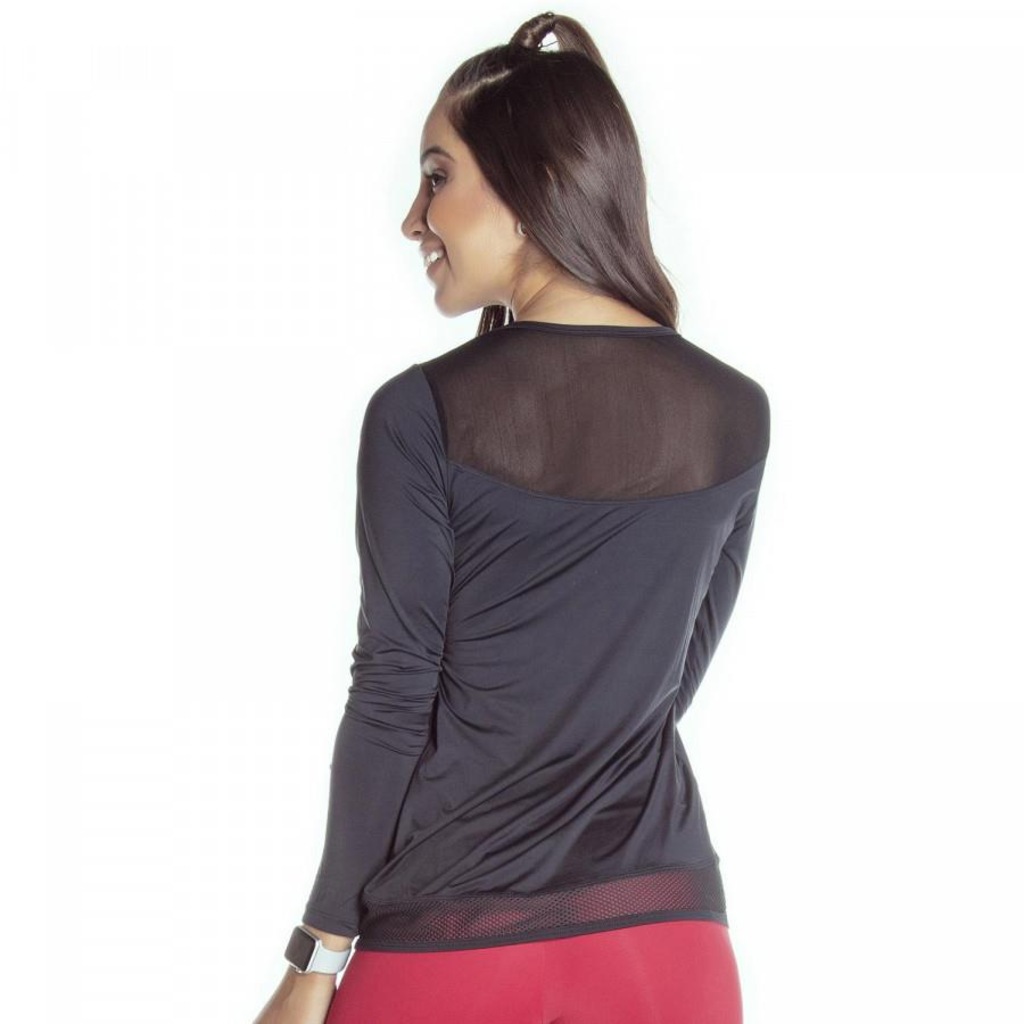 Camiseta Manga Longa Caju Brasil  Fresh - Adulto - Foto 2