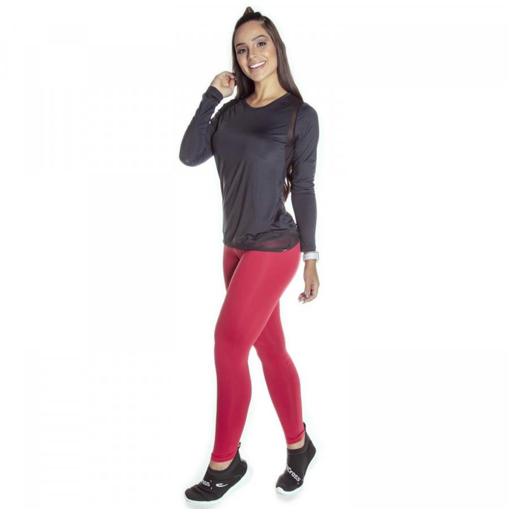 Camiseta Manga Longa Caju Brasil  Fresh - Adulto - Foto 3