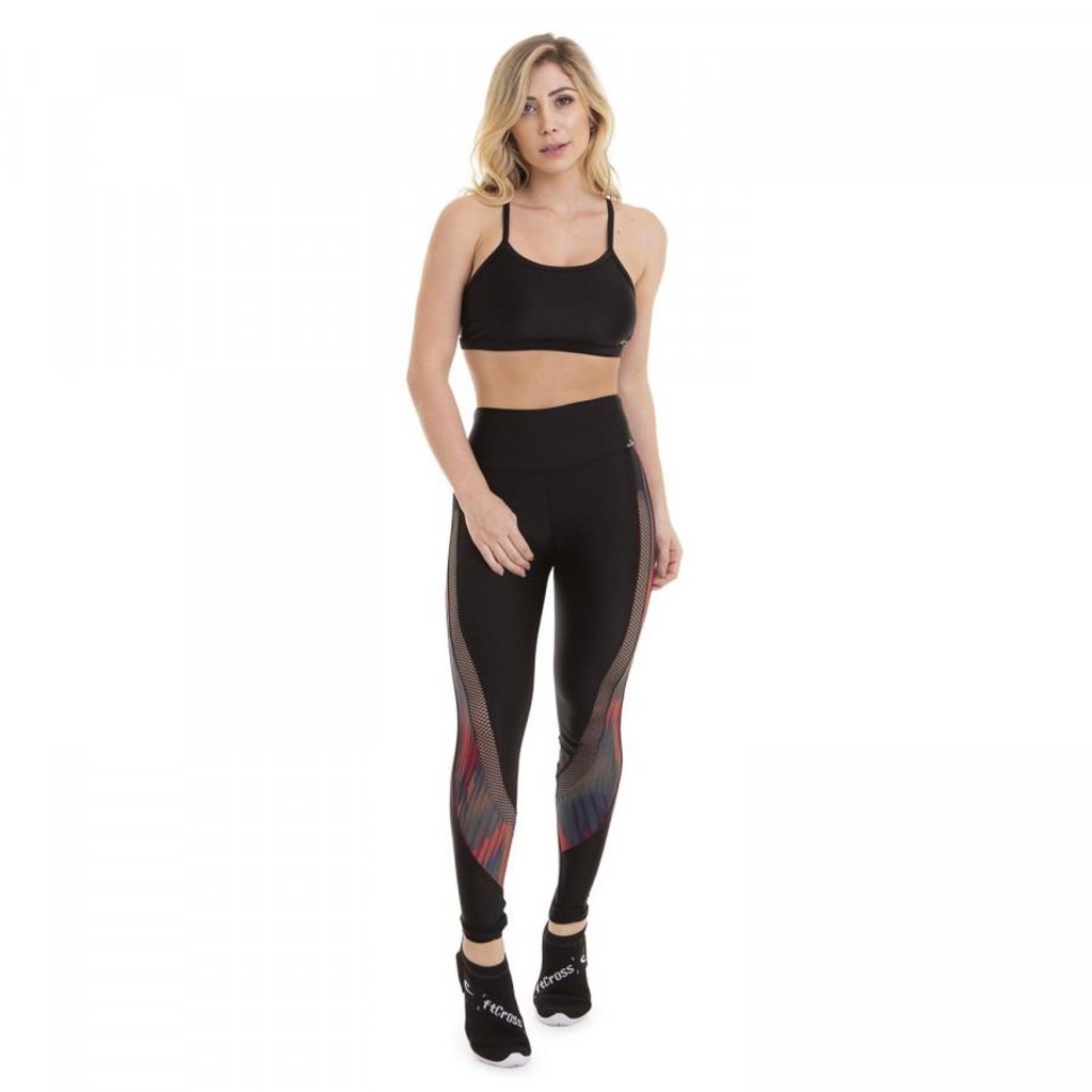 Calça Legging Caju Brasil Atlanta Independence - Adulto - Foto 3