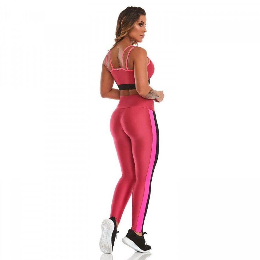 Calça Legging Caju Brasil Atletika Furious - Adulto - Foto 4