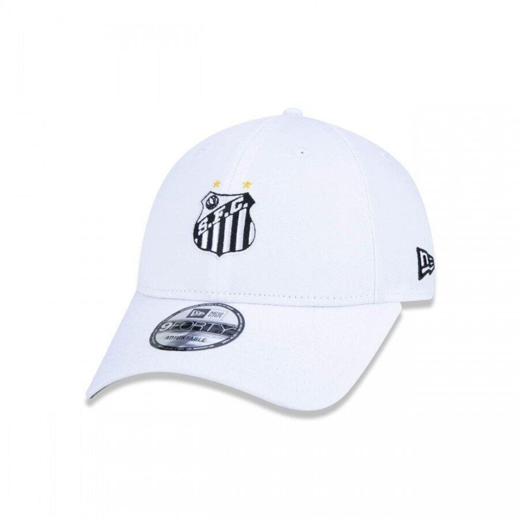 Boné New Era 9Forty Santos Futebol - Ajustável - Snapback - Adulto - Foto 1