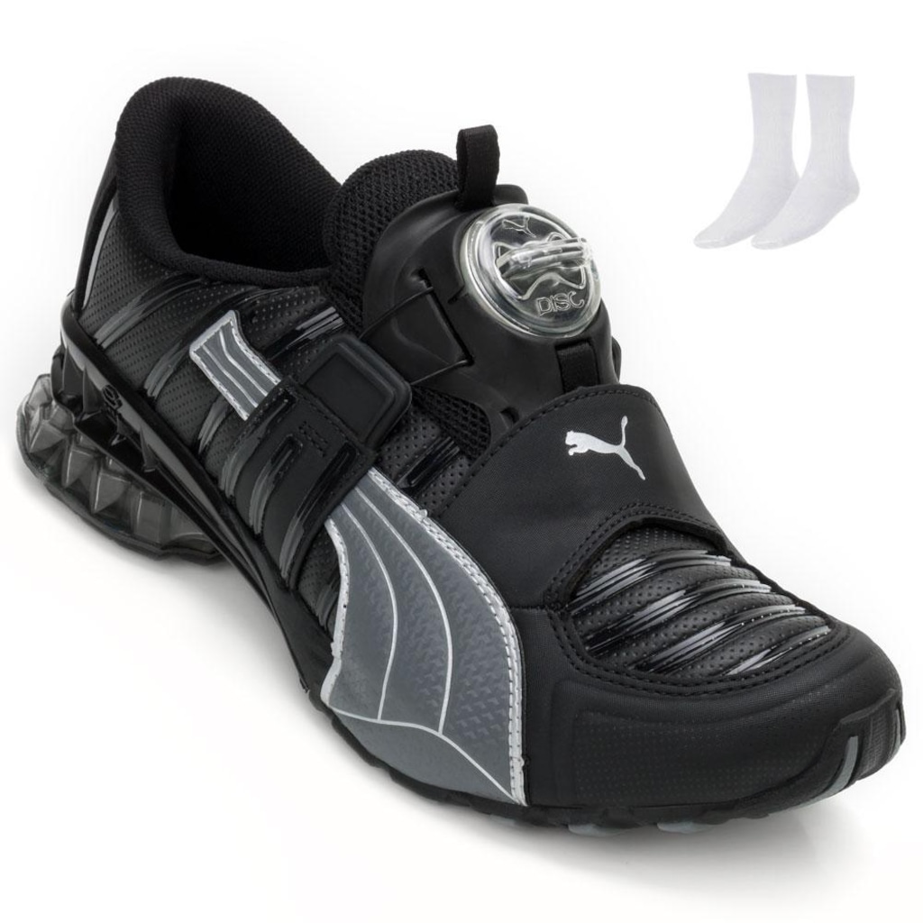 Tênis Puma Disc Cell Aether - Masculino + Meia PM20-1938 - Foto 1
