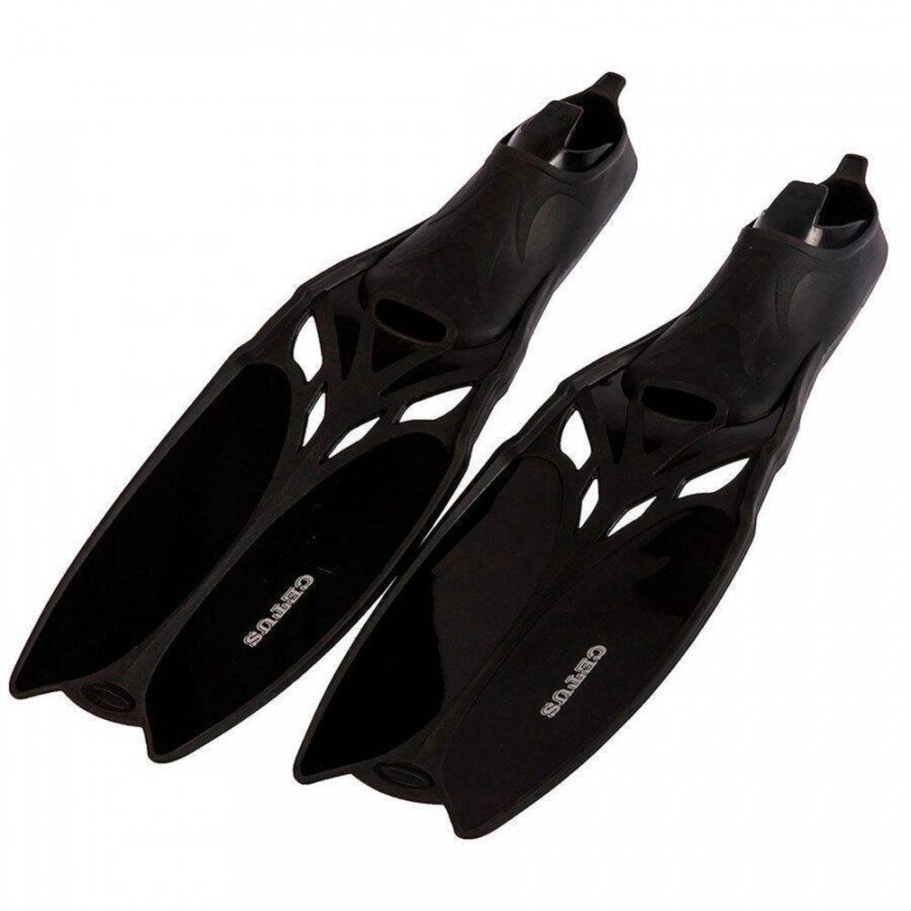 Kit de Mergulho Cetus: Máscara + Respirador + Nadadeiras Cobia Pro - Adulto - Foto 4
