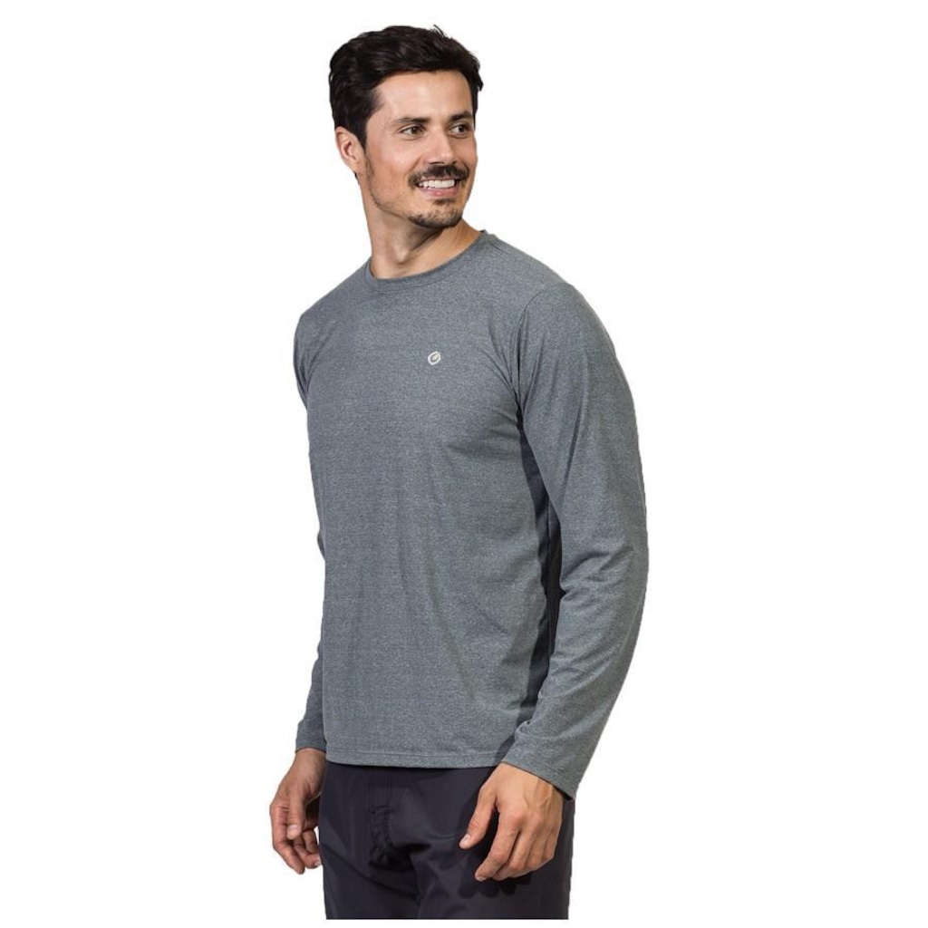 Camiseta Manga Longa Extreme UV com Proteção Solar - Masculina