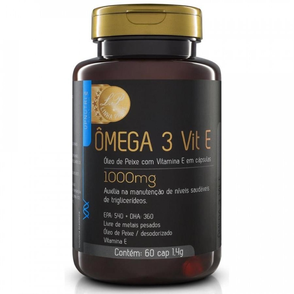 Ômega 3  Upnutri com Vitamina E Prime 60 cápsulas - Foto 1