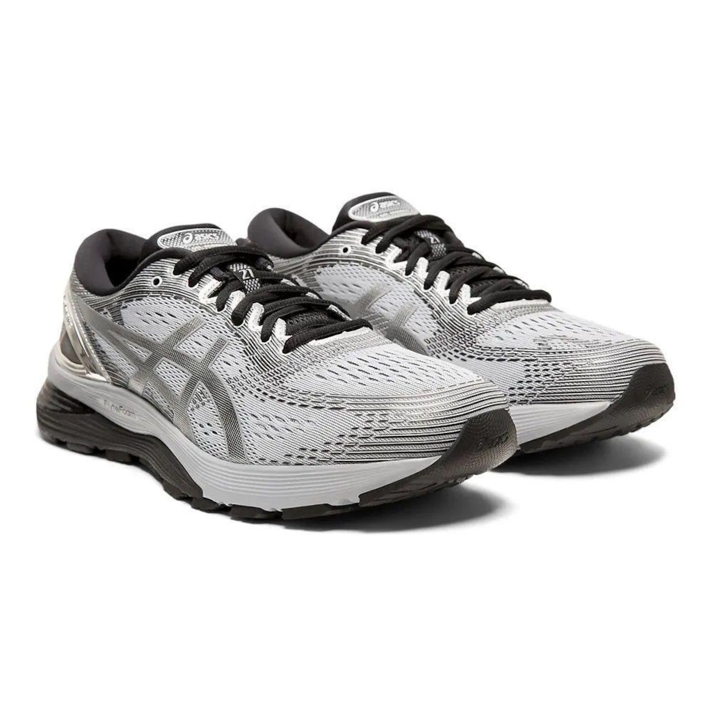 Tênis Asics Gel-Nimbus 21 Platinum - Masculino - Foto 1