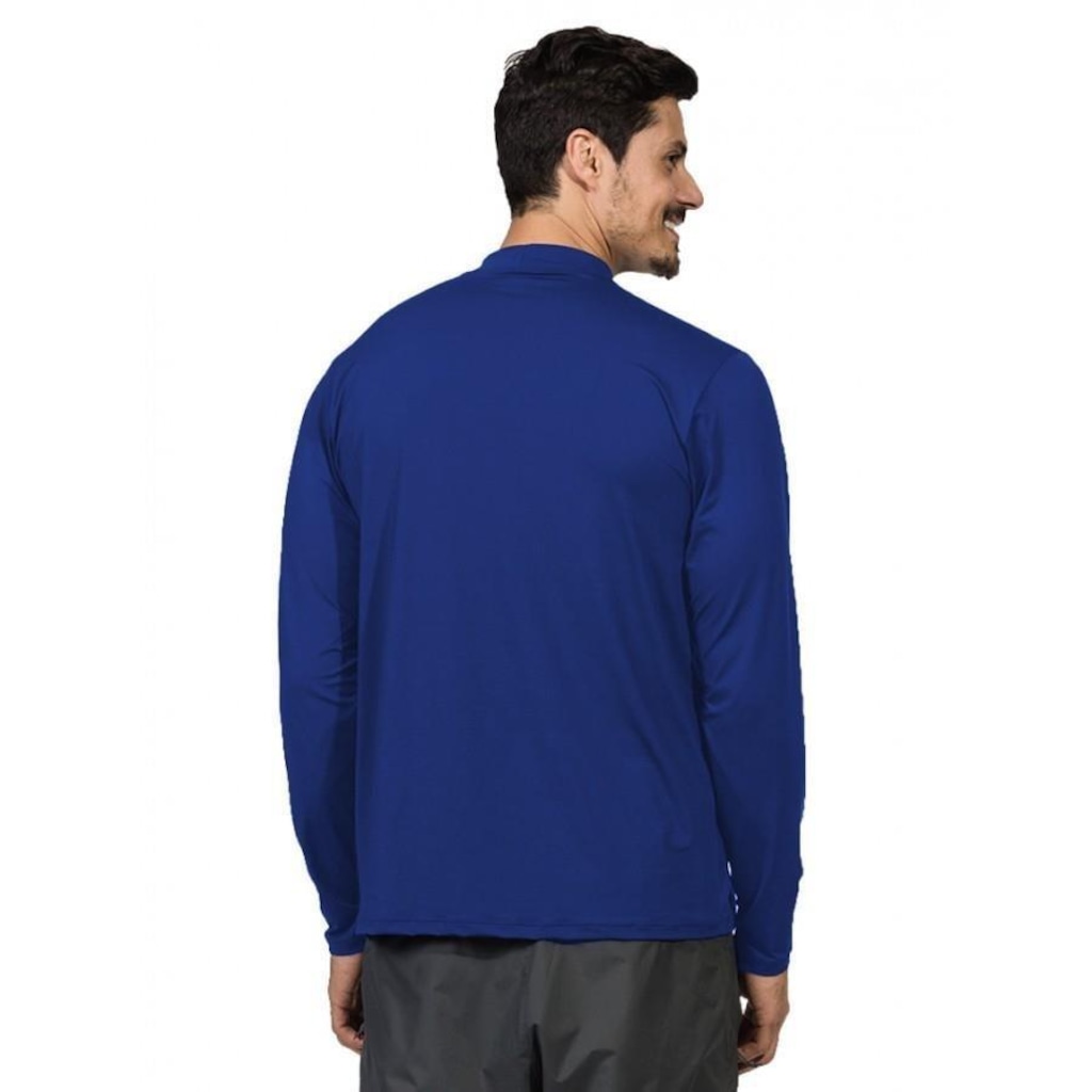 Imagem 2 do produto Camiseta Manga Longa Extreme UV Ice Gola Alta com Proteção Solar  - Masculina