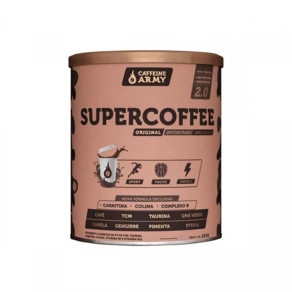 Supercoffee 2.0 Caffeine Army - 220g - Foto 1