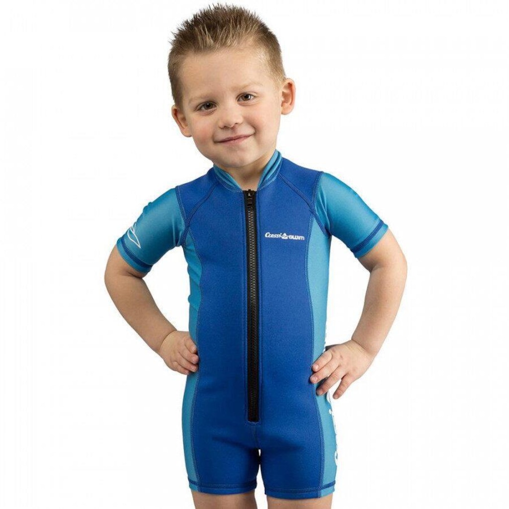Macacão de Neoprene Cressi Short Baby Boy - Infantil - Foto 1