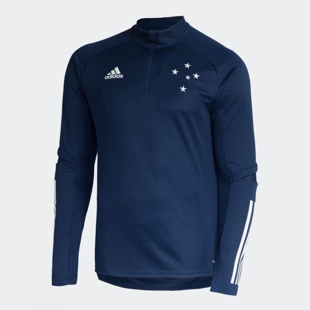 Blusão do Cruzeiro adidas Treino Coach - Masculino - Foto 1