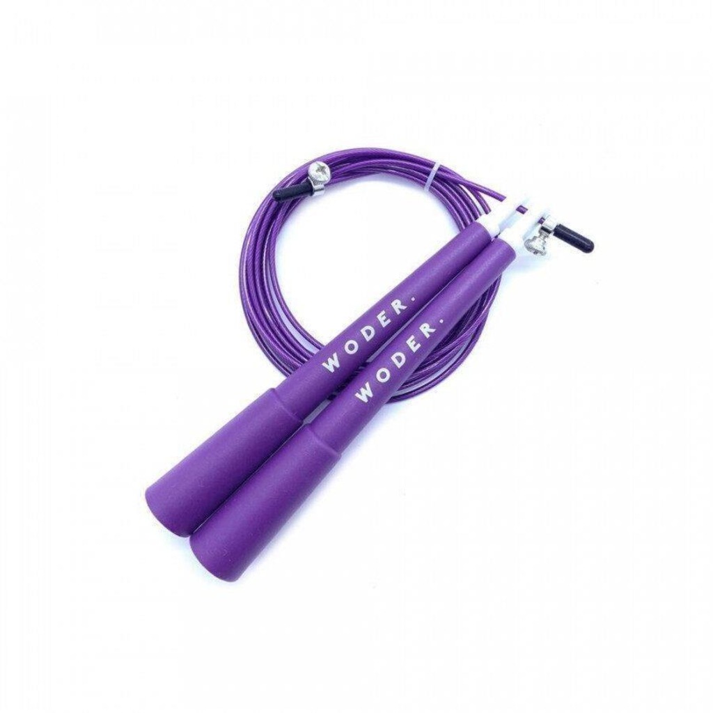 Corda de Pular Woder Rolamento Speed Rope - 3 metros - Foto 1