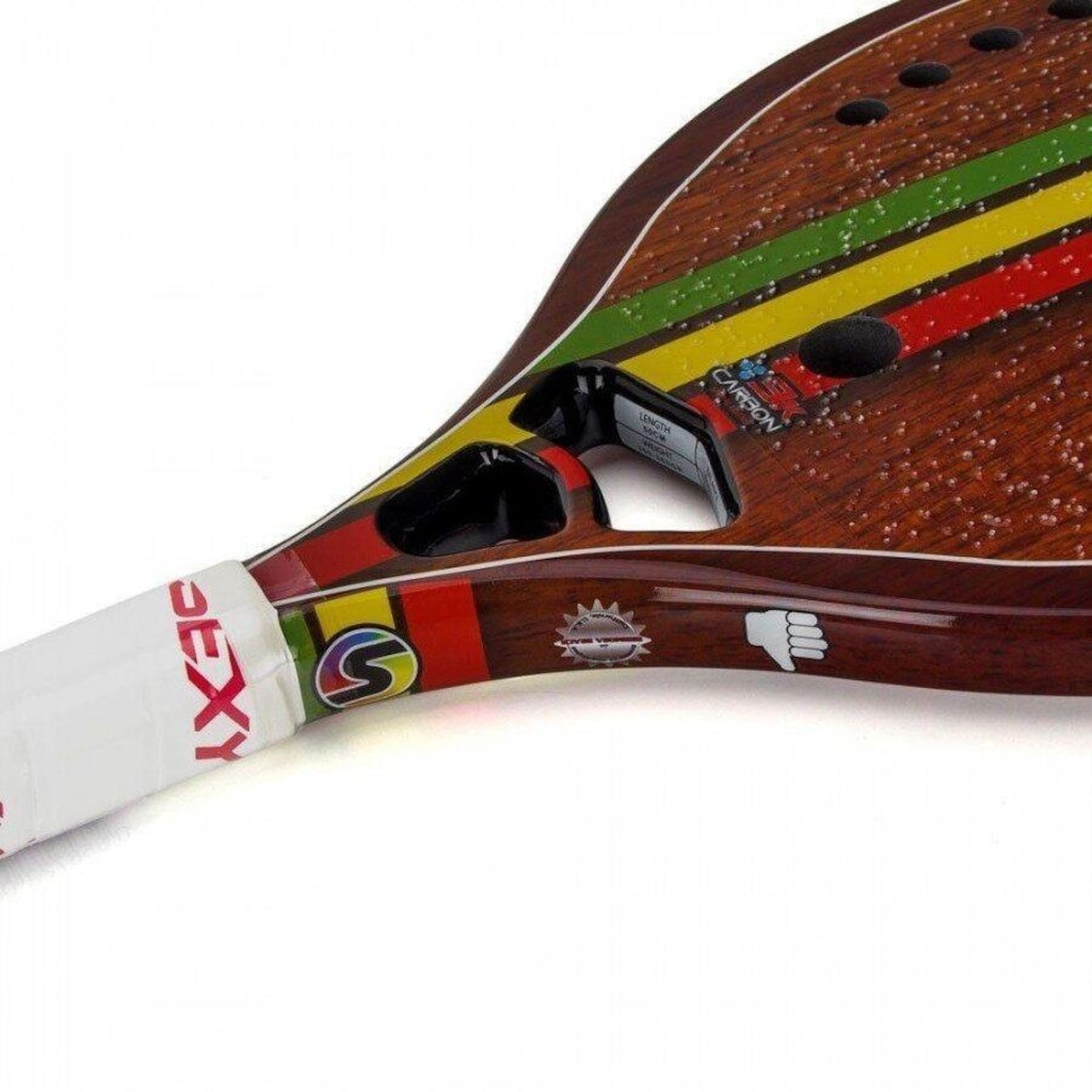 Imagem 2 do produto Raquete de Beach Tennis Sexy Rasta Wood