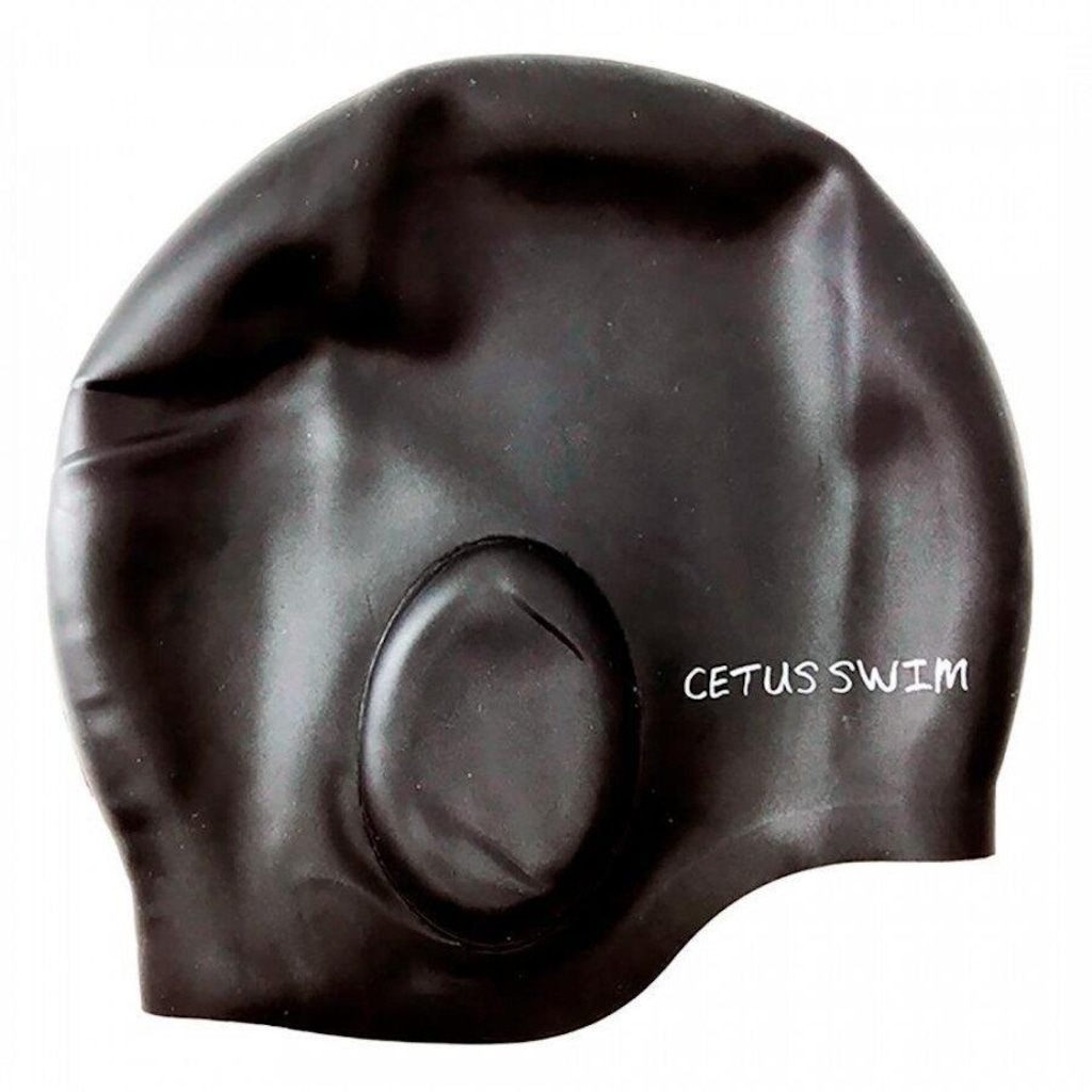 Touca Natação Cetus Cobre Orelha - Adulto - Foto 1