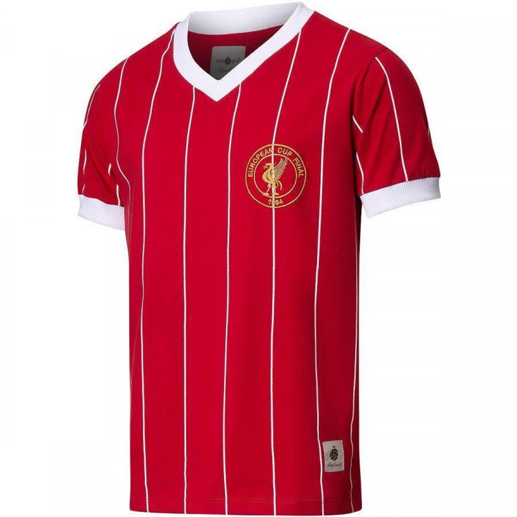 Camisa Liverpool Retrôgol 1984 - Masculina - Foto 1