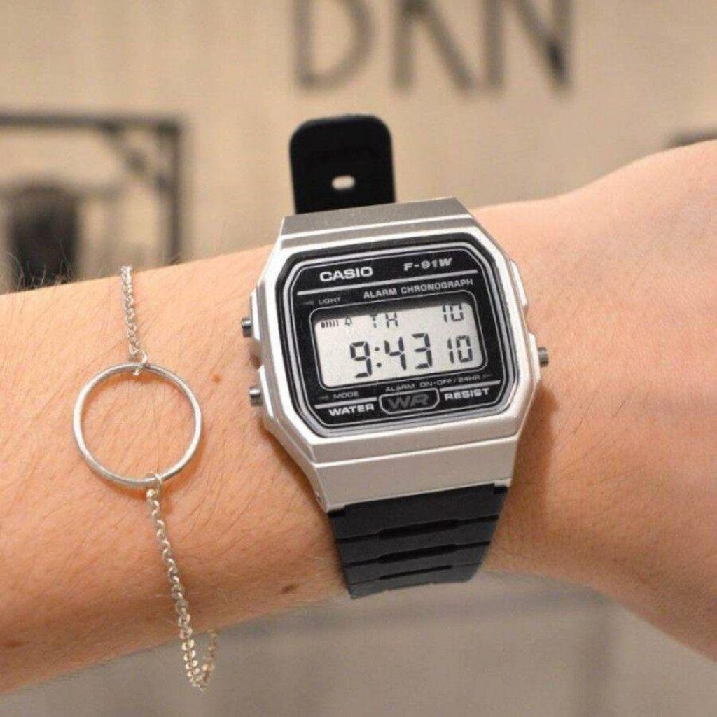 Imagem 3 do produto Relógio Digital Casio F-91WM-7A - Unissex