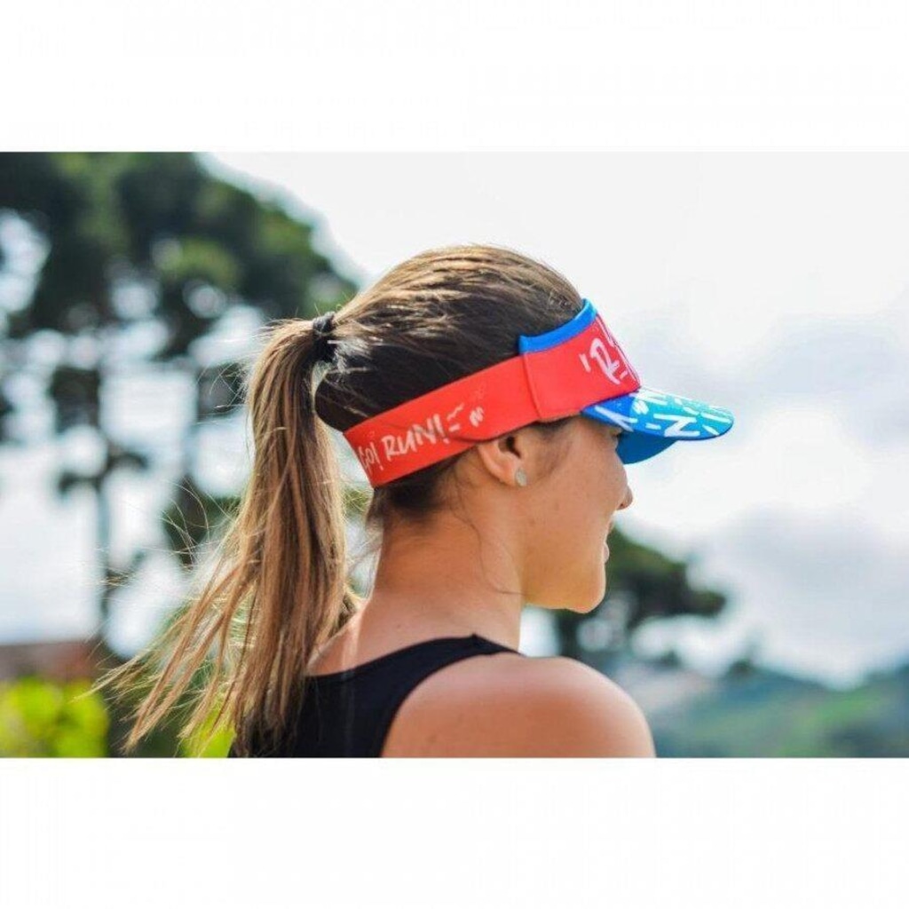 Imagem 4 do produto Viseira Aba Curva Hupi para Corrida Let''''''''s Go - Feminina