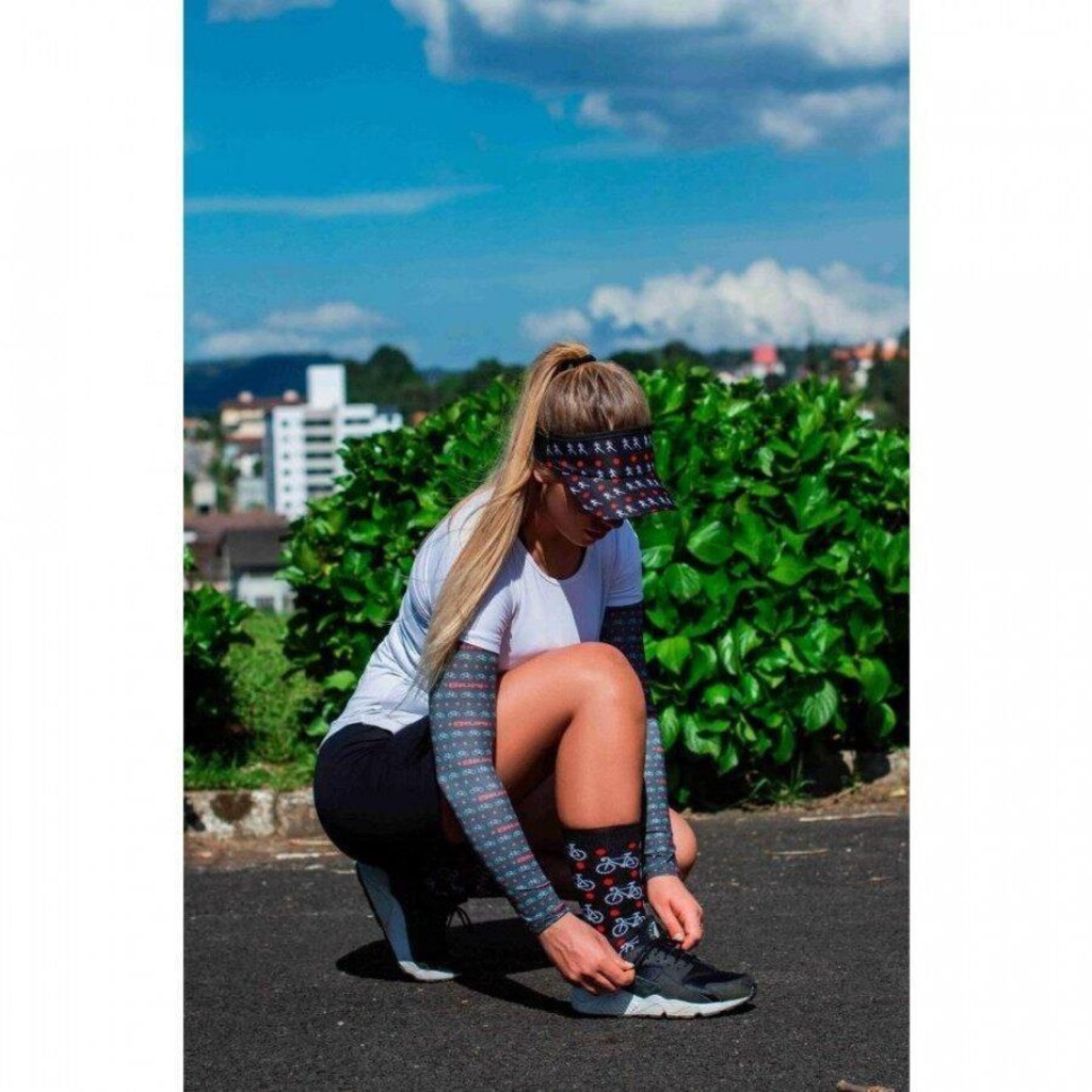 Imagem 4 do produto Viseira Aba Curva Hupi para Corrida Love Run - Feminina