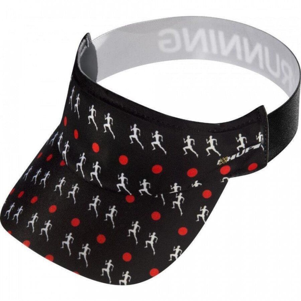 Viseira Aba Curva Hupi para Corrida Love Run - Feminina