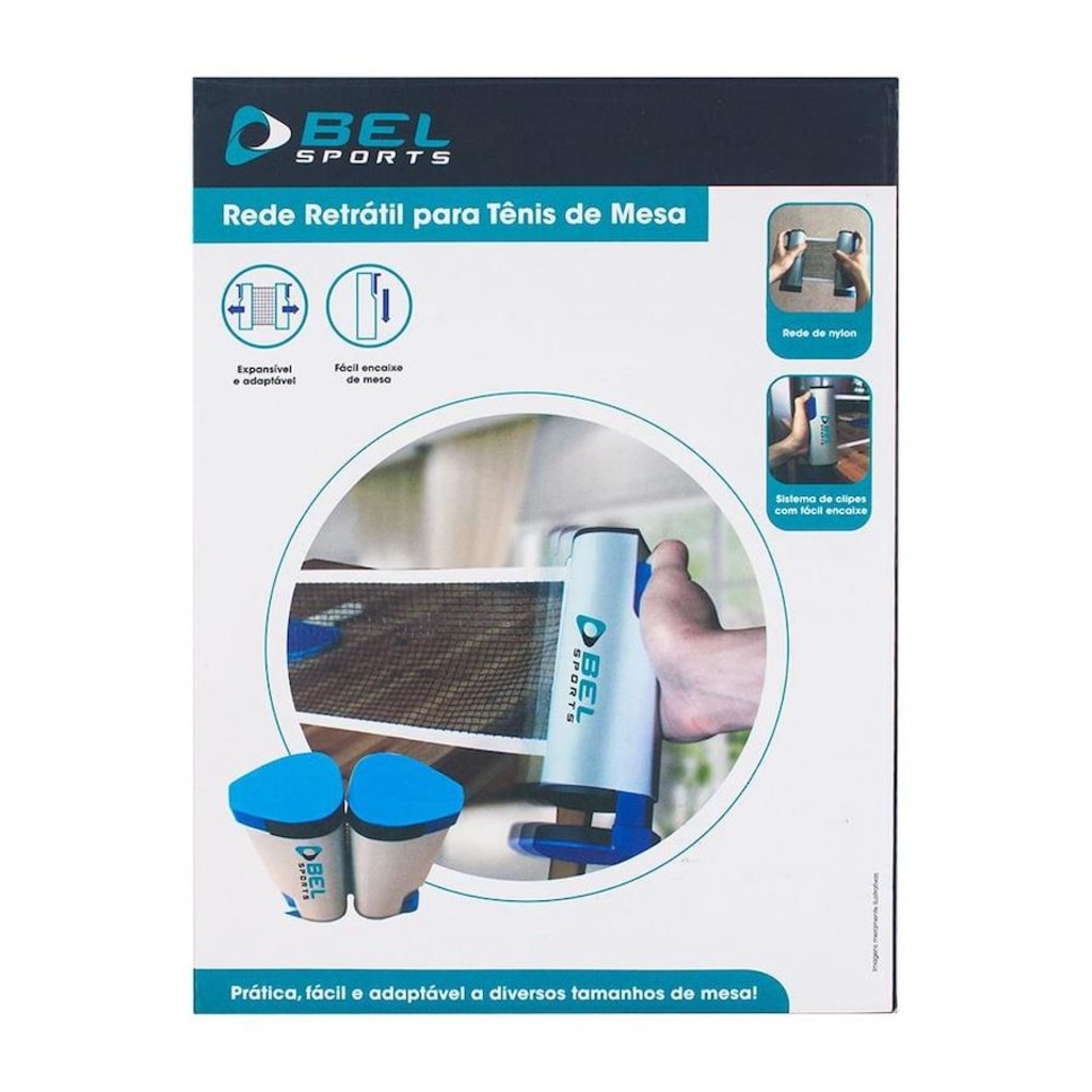 Imagem 3 do produto Rede de Tênis de Mesa Bel Fix Retrátil
