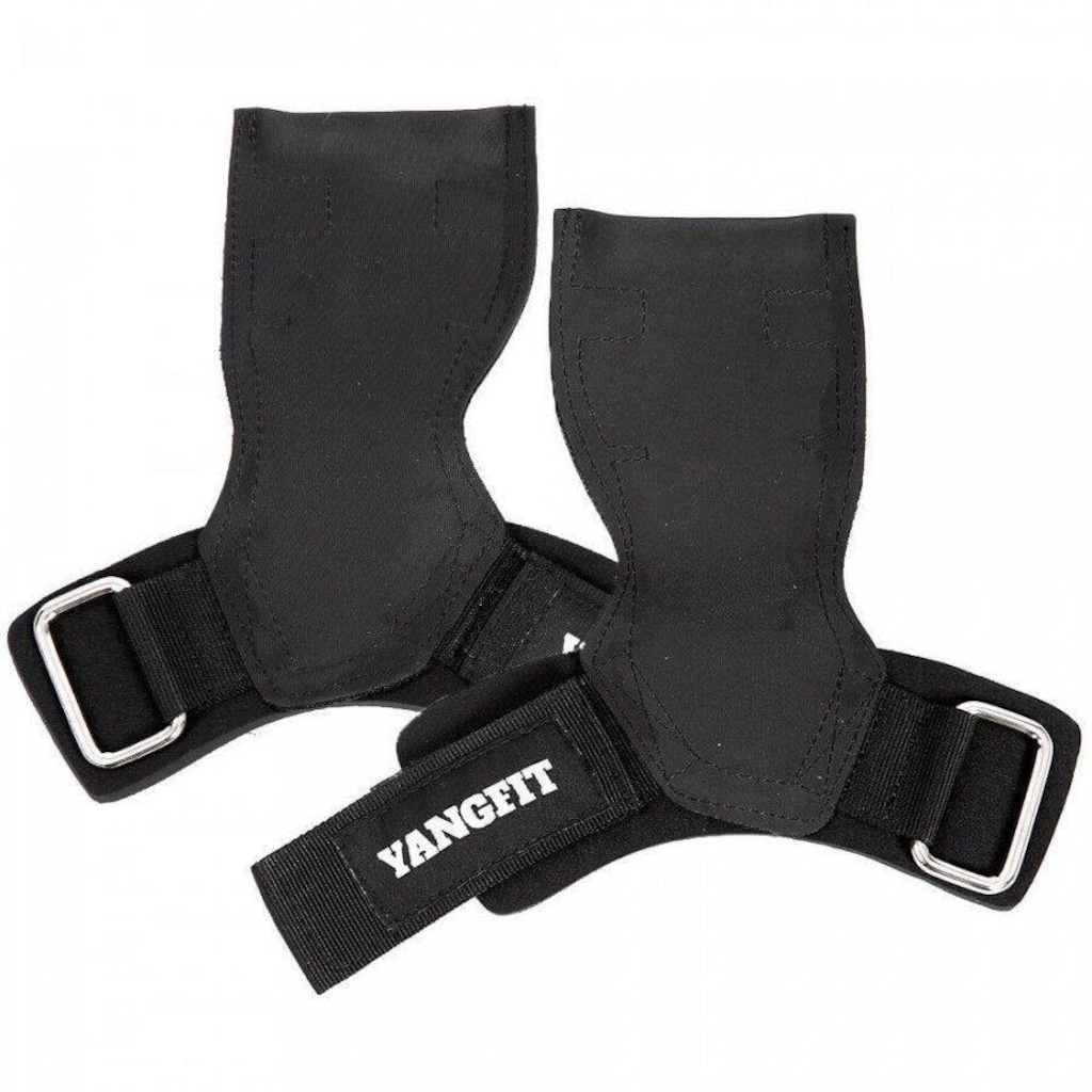 Imagem 2 do produto Luvas para Musculação Strap Hand Grip Yangfit - Par