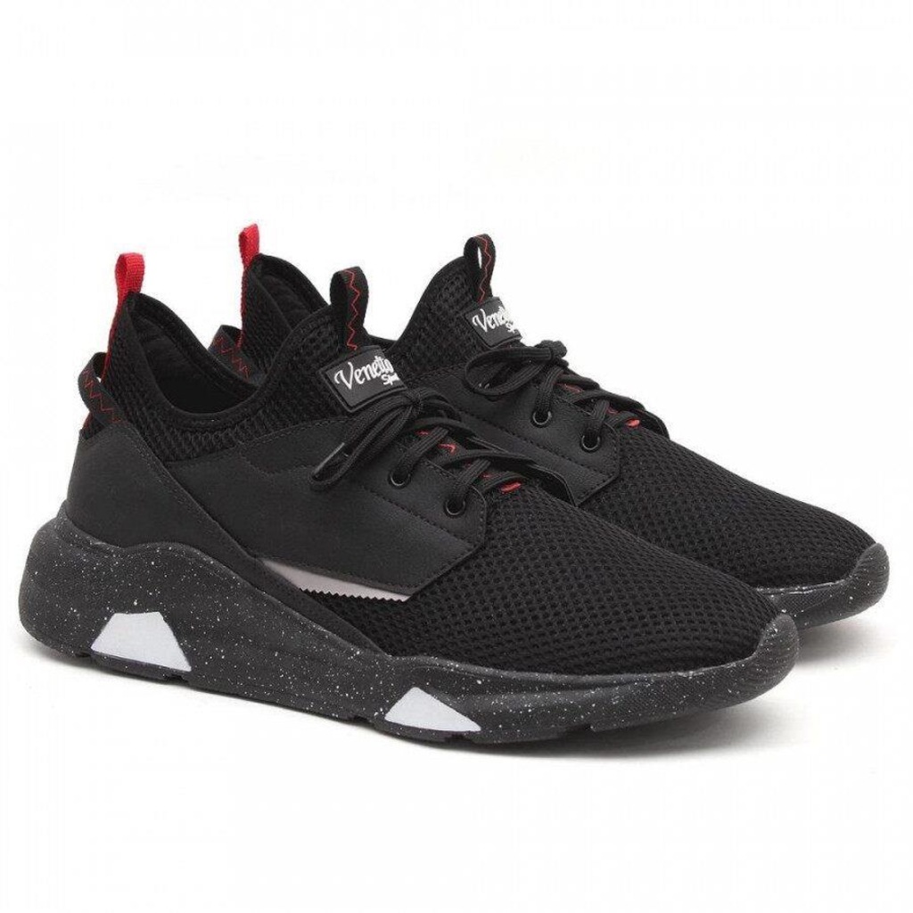 Tênis Venetto Amarração Confortável Leve - Masculino - Foto 1