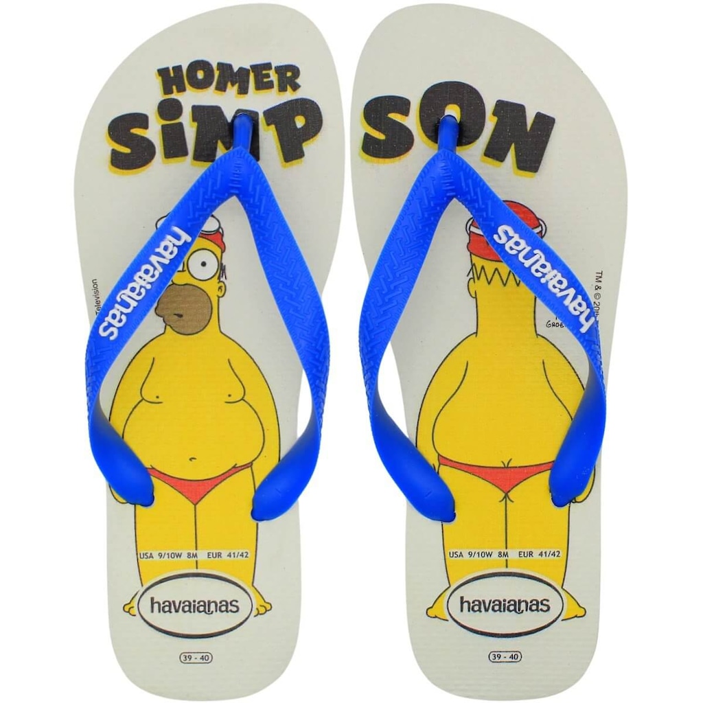 Chinelo Havaianas Simpsons - Masculino