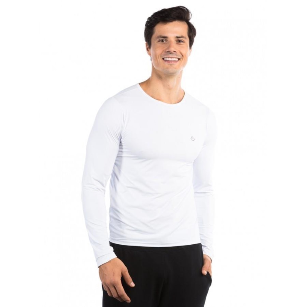 Imagem 2 do produto Camisa Segunda Pele Manga Longa Extreme UV Proteção Solar ICE - Masculina