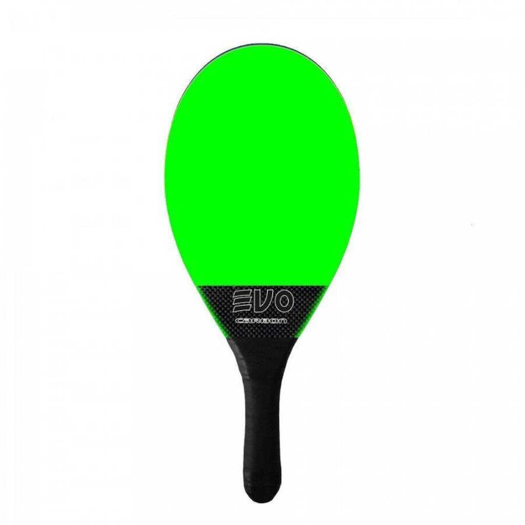 Raquete de Frescobol EVO Pro Carbon EC04 - Foto 1