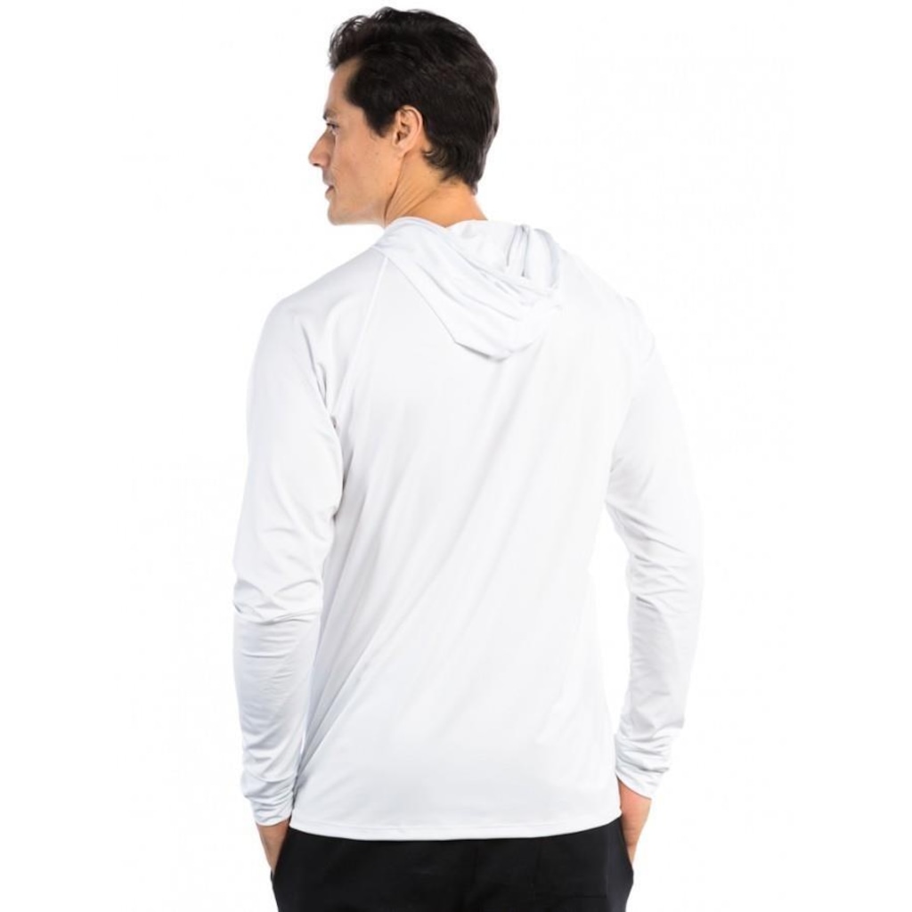 Imagem 4 do produto Camiseta Manga Longa com Capuz Extreme UV e Encaixe de Dedo New Dry - Masculina