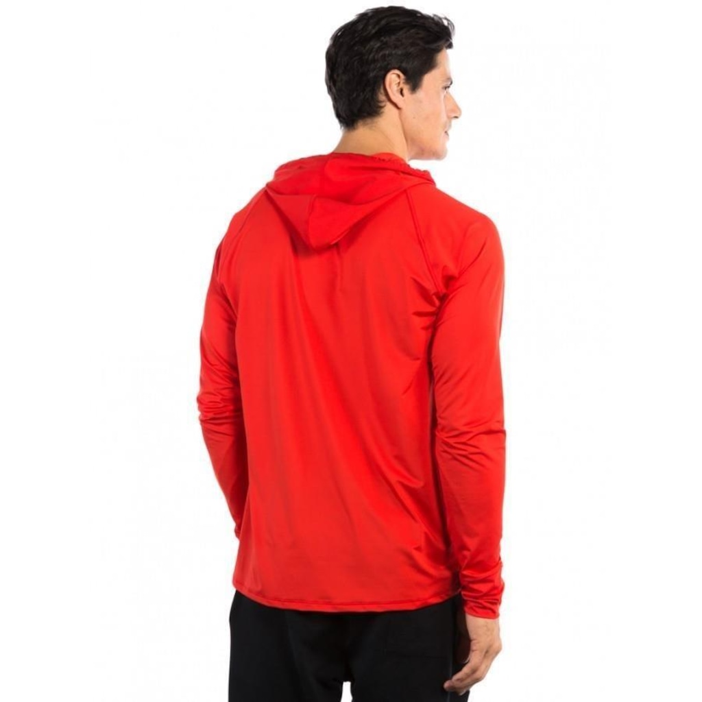 Imagem 2 do produto Camiseta Manga Longa com Capuz Extreme UV e Encaixe de Dedo New Dry - Masculina