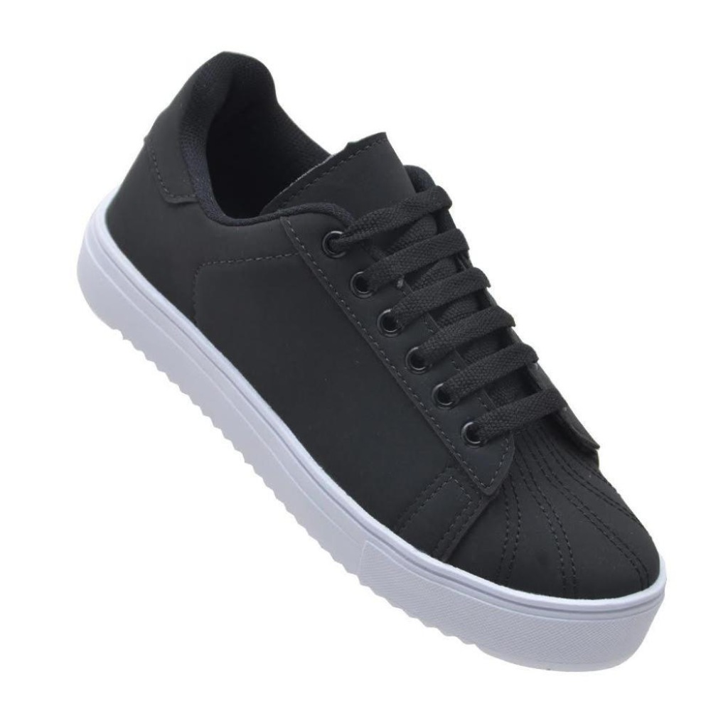 Tênis Casual Oxford Sapatênis Sbelta - Feminino - Foto 1