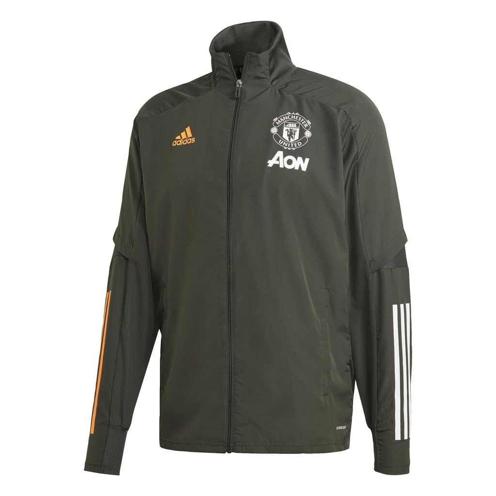 Jaqueta Manchester United adidas Pré-Jogo - Masculina - Foto 1