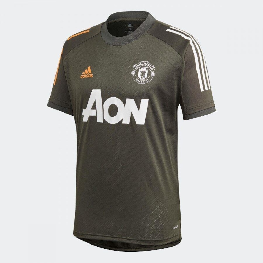 Camisa Manchester United Treino adidas - Masculina - Foto 1