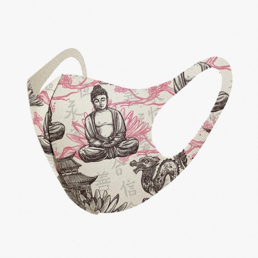 Máscaras de Proteção Xderm Buda Lavável - Foto 1
