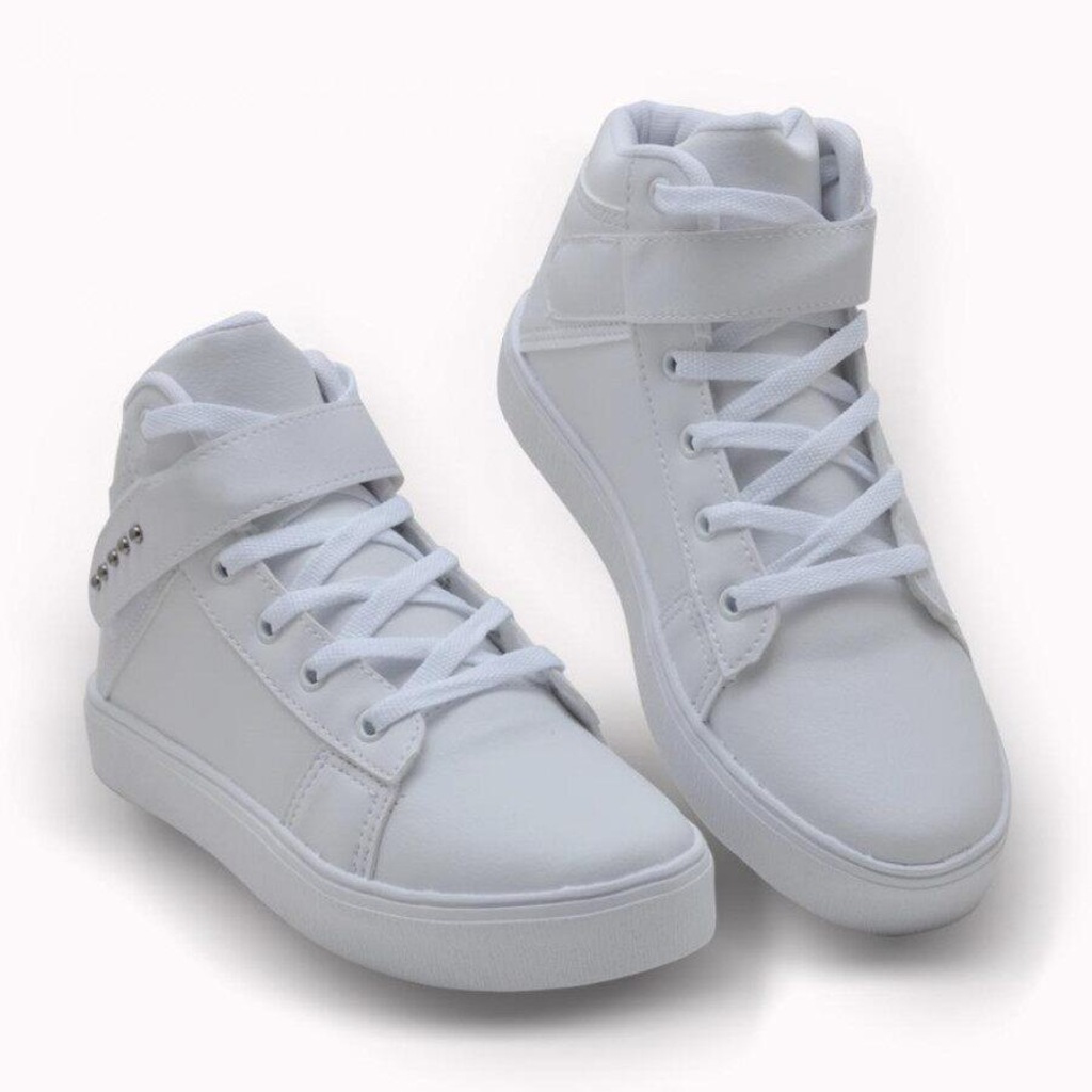 Tênis Cano Alto Sbelta Sneaker Conforto - Feminino - Foto 1