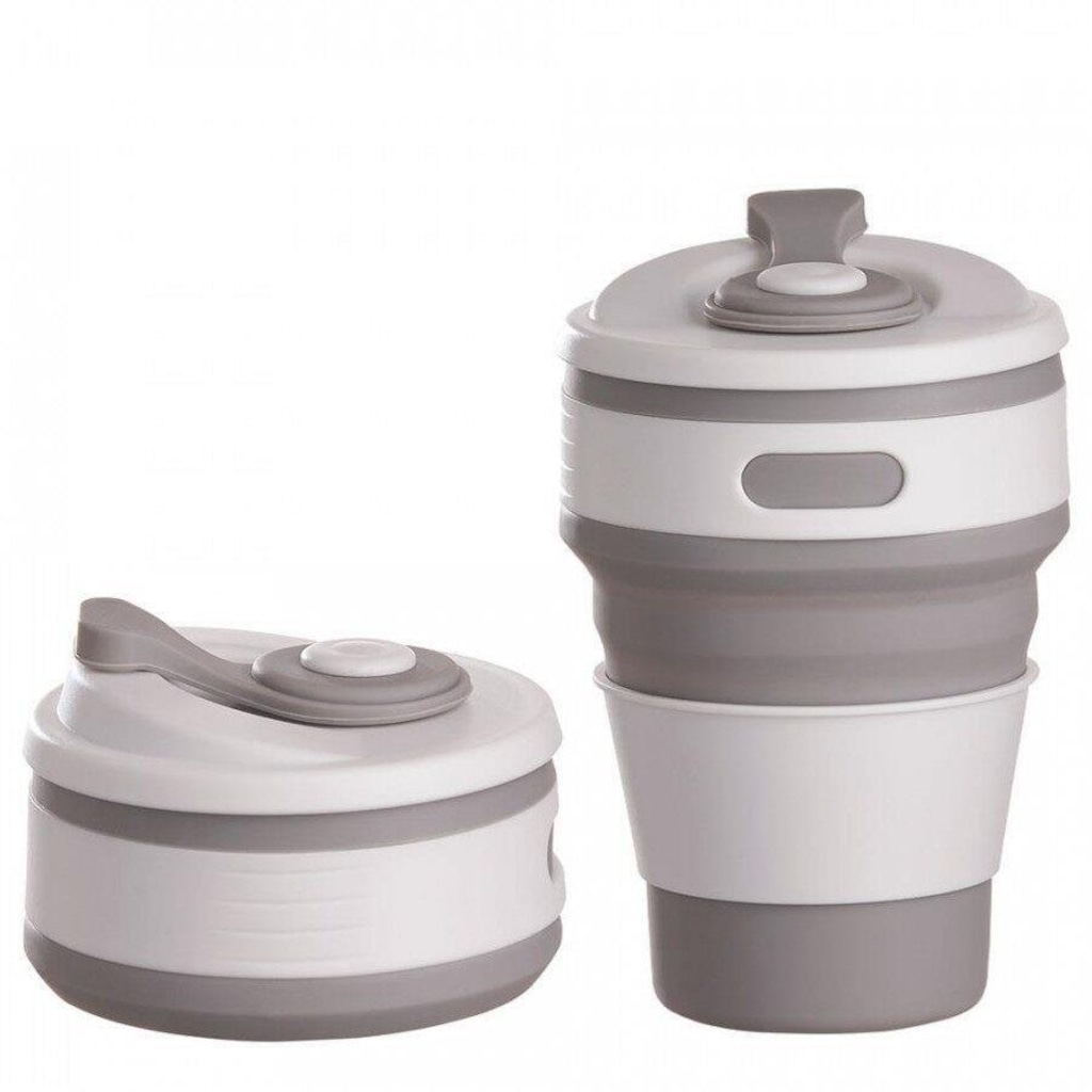 Copo Retrátil de Silicone TopGet Mobi - 350ml - Foto 1