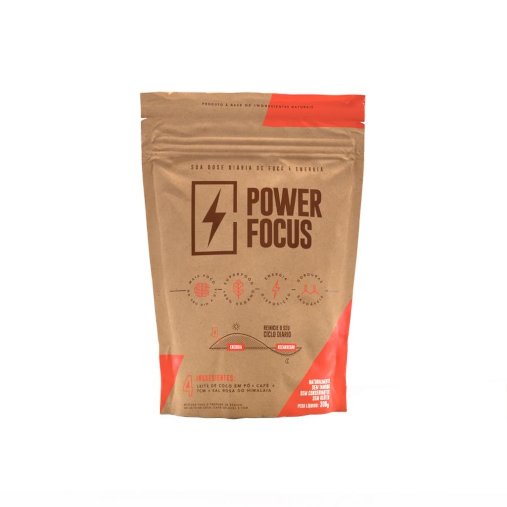 Power Focus Blend Energético - Pack de 300g - Foto 1