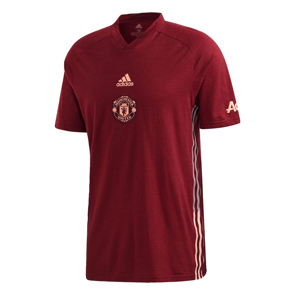 Camiseta Manchester United adidas Travel - Masculina - Foto 1