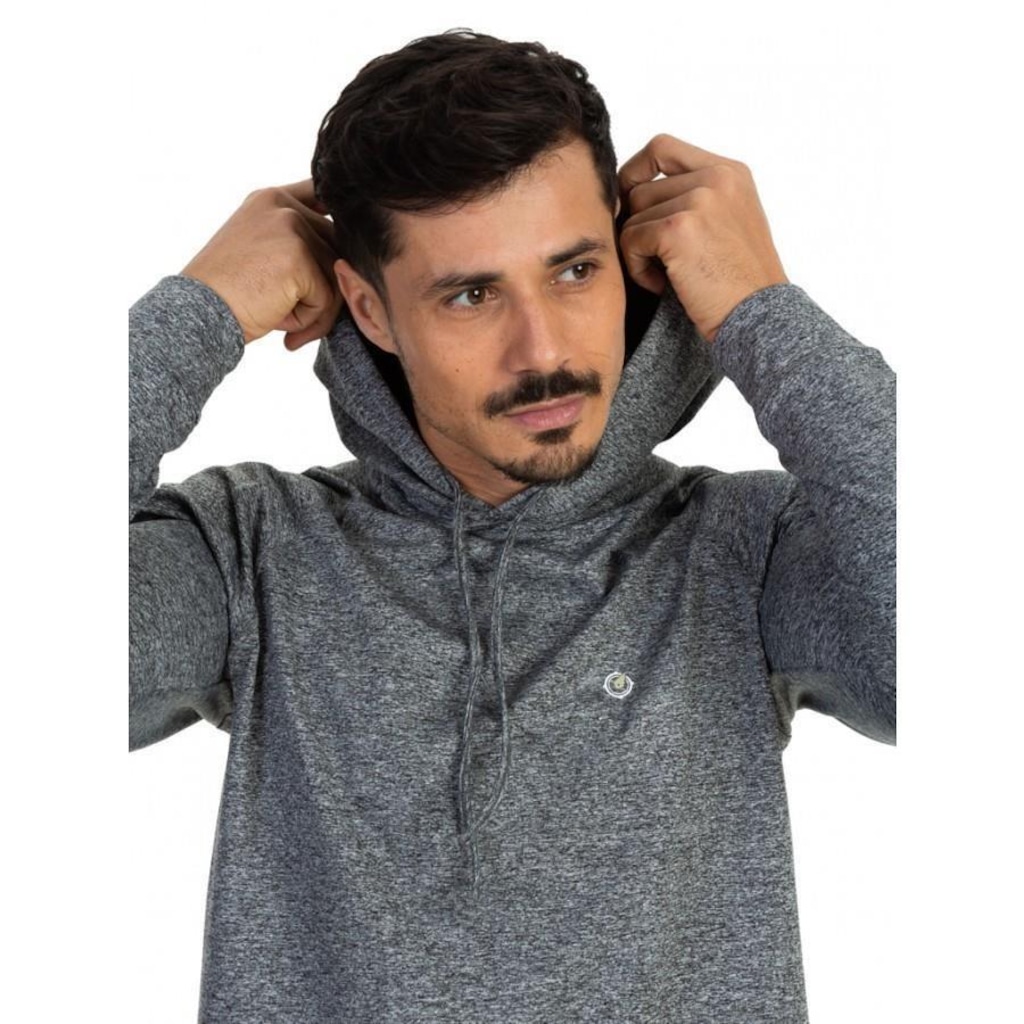 Imagem 3 do produto Blusão Térmico com Capuz  Extreme UV Proteção Solar - Masculina