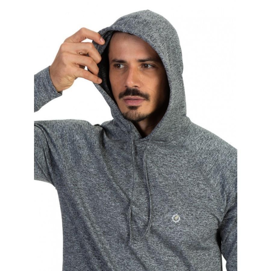 Imagem 4 do produto Blusão Térmico com Capuz  Extreme UV Proteção Solar - Masculina