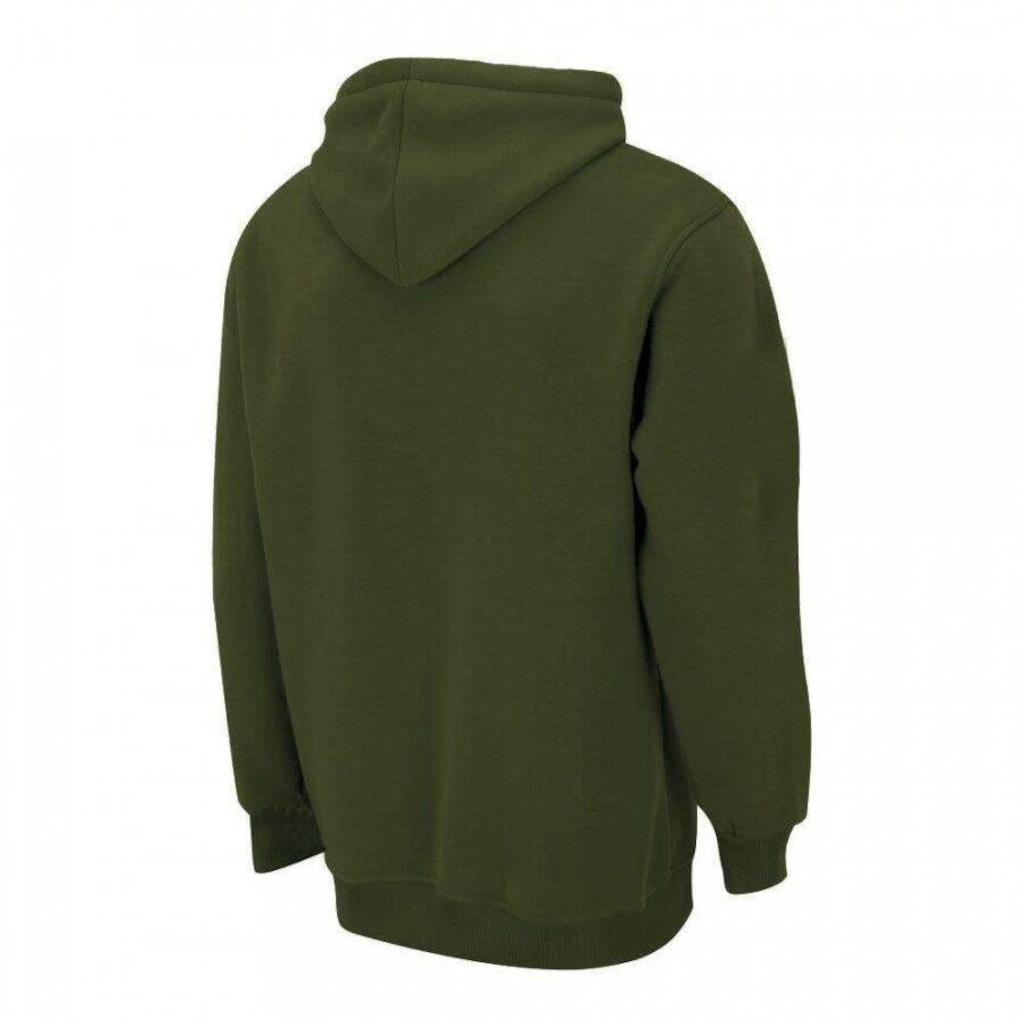Blusão De Moletom Com Capuz Nba Milwaukee Bucks Canguru Logo - Masculino - Foto 1