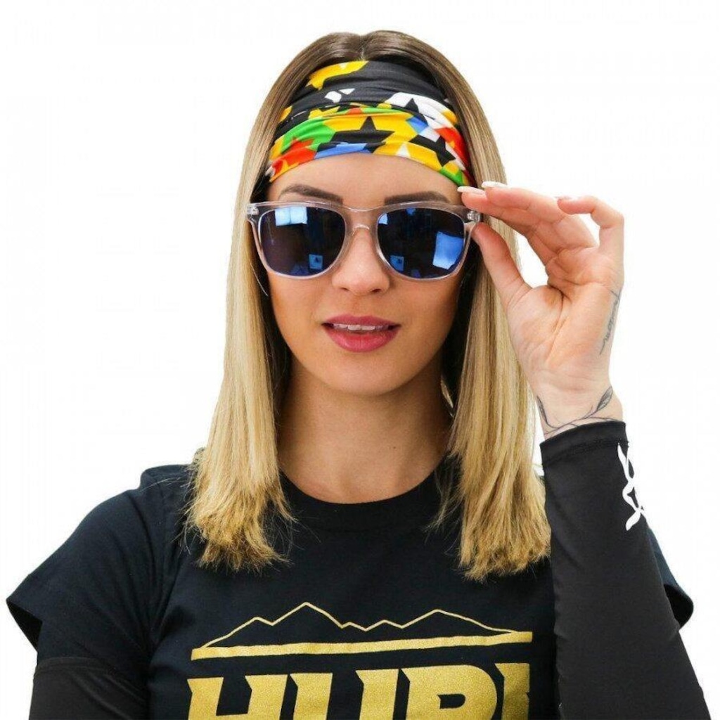 Imagem 2 do produto Bandana para Corrida e Ciclismo HUPI Colorful Tubular - Adulto