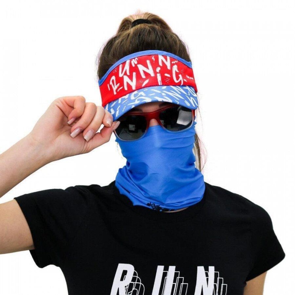 Imagem 2 do produto Bandana  para Corrida e Ciclismo Hupi Tubular Liso - Adulto