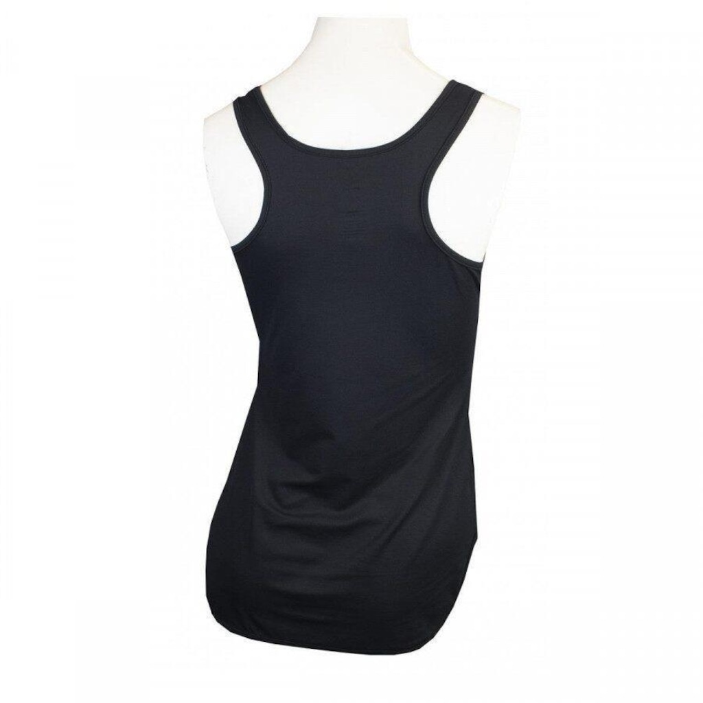 Imagem 2 do produto Camiseta Regata Alto Giro Poliamida Skin Fit Alongada - Feminina