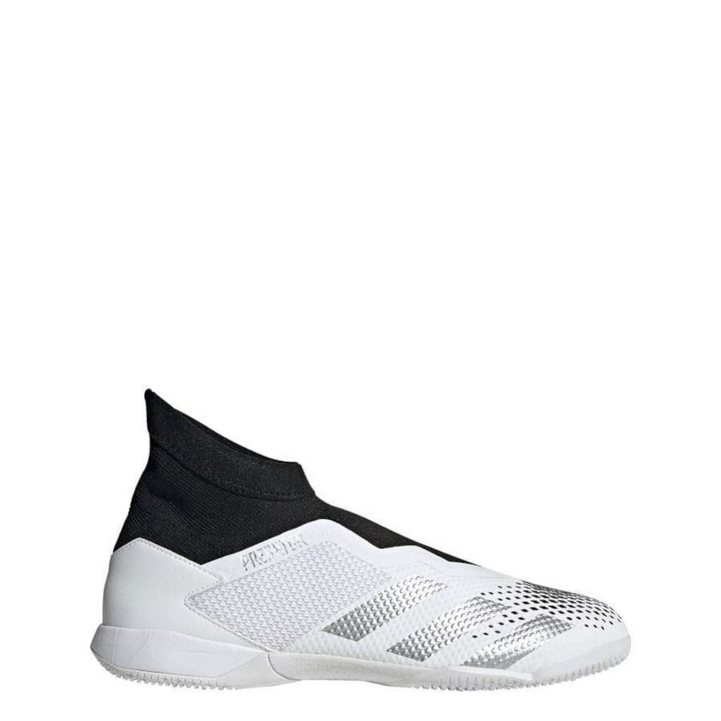 (^ー^)20素子V白3黒1領 Chuteira Futsal adidas Predator Mutator 20.3 Sem Cadarços - Adulto